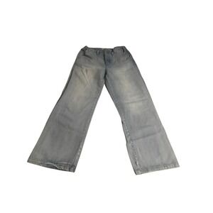 KanCan Jeans Womens Wide Leg Light Wash Denim Pants 
Size 7/27 29in Inseam